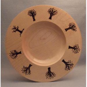 Platter with Ring of Trees I