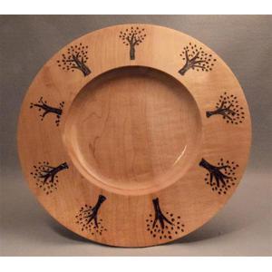 Platter with Ring of Trees II