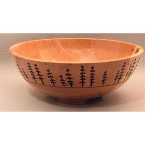 Bowl with Trees
